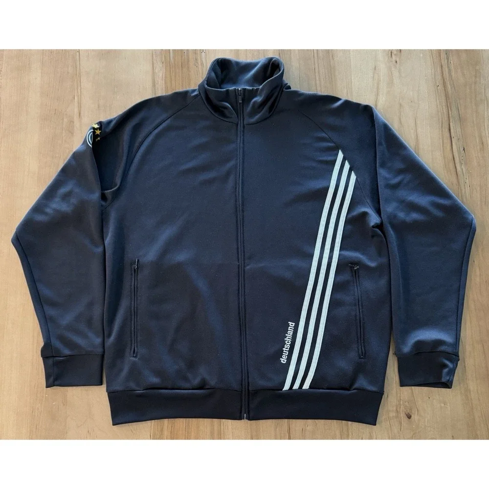 Germany Deutchland Soccer Jacket Adidas Size XL 2006 FIFA World Cup Vintage Y2K